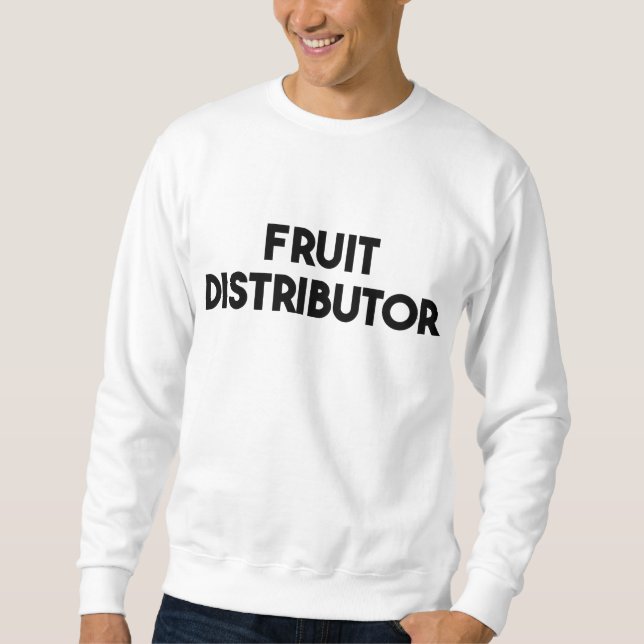 Fruit Distributor Lång Ärmad Tröja (Framsida)