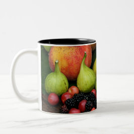 Fruit Figs Blackbär Peach Mugg