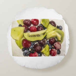 Fruit Food Fitness Personalize Destiny Destiny's's Rund Kudde