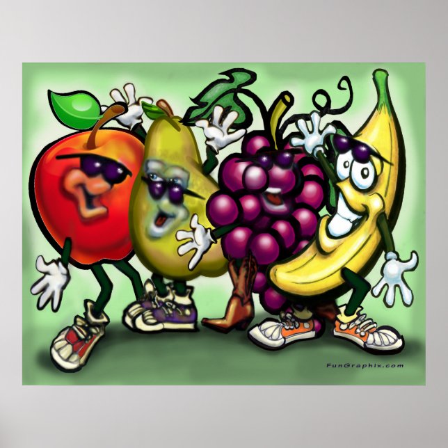 Fruit Gang Poster (Framsidan)
