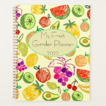 Fruit Garden Spiral Journal