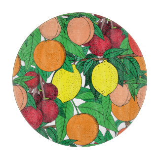 Fruit Hand plockade Sketch Mönster
