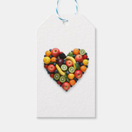 Fruit Heart Presentetikett
