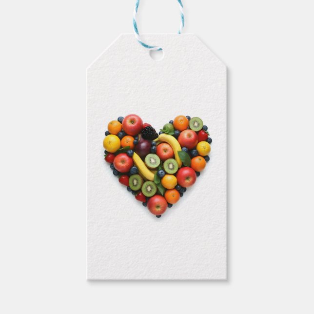 Fruit Heart Presentetikett (Framsidan)