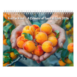 Fruit in Hand – A Calendar of Touch & Taste 2026 Kalender