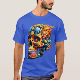 Fruit Inferno Skull T Shirt