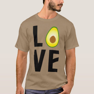 Fruit Kärlek Avocado Kärlek T Shirt