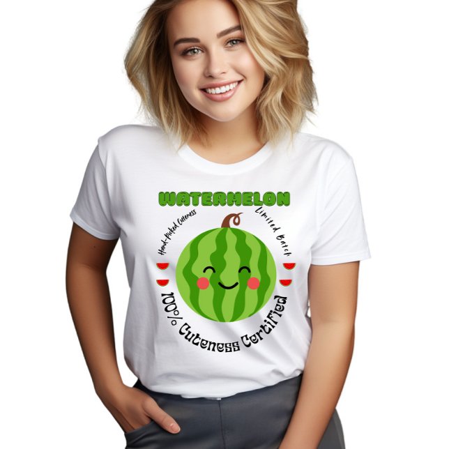 Fruit Label Watermelon T Shirt (Skapare uppladdad)