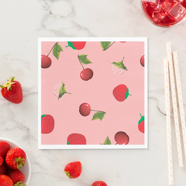 Fruit Mix Napkins Pappersservett (Skapare uppladdad)