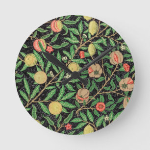 Fruit mönster (1862) av William Morris Rund Klocka