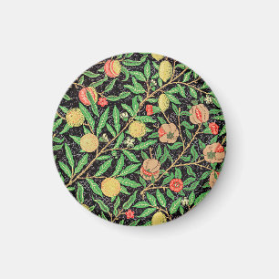 Fruit mönster av William Morris Magnet