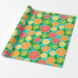 Fruit Mönster Presentpapper