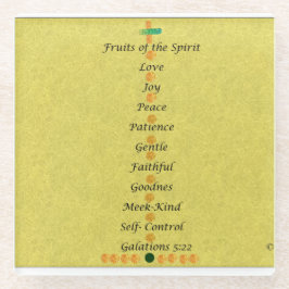 Fruit of the Spirit Coaster