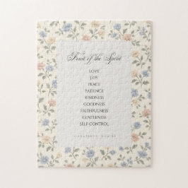 Fruit of the Spirit Galatians 5:22–23 Bible Verse  Pussel