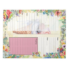 Fruit Salad 7 Day Meal Planner Anteckningsblock