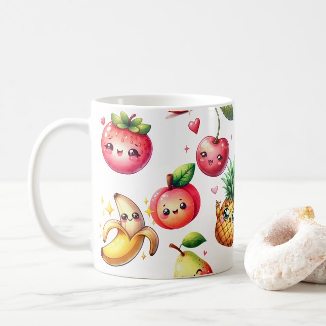 Fruit Salad Kaffemugg (Med munk)