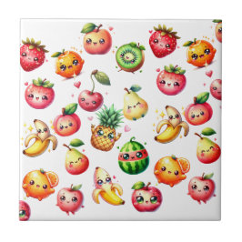 Fruit Salad Kakelplatta