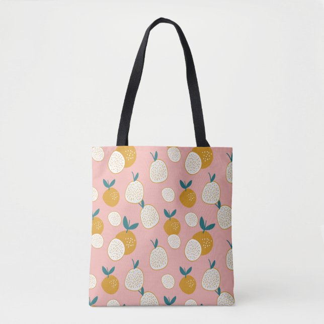 fruit seamless pattern background, print pattern tygkasse (Framsida)