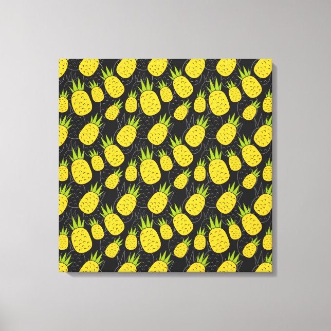 Fruit seamless pattern | Fruit surface pattern 4 Canvastryck (Framsida)