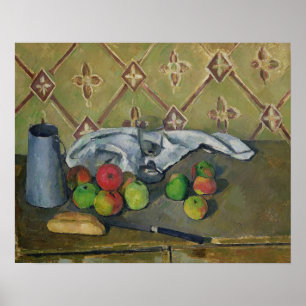 Fruit, Serviette och Mjölk Jug, 1879-82 Poster