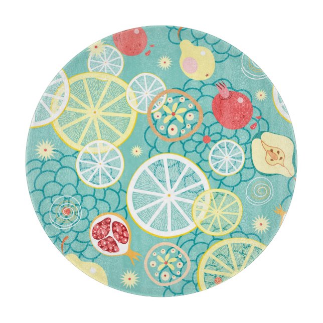 Fruit Struktur, Vibrant Background. (Framsidan)