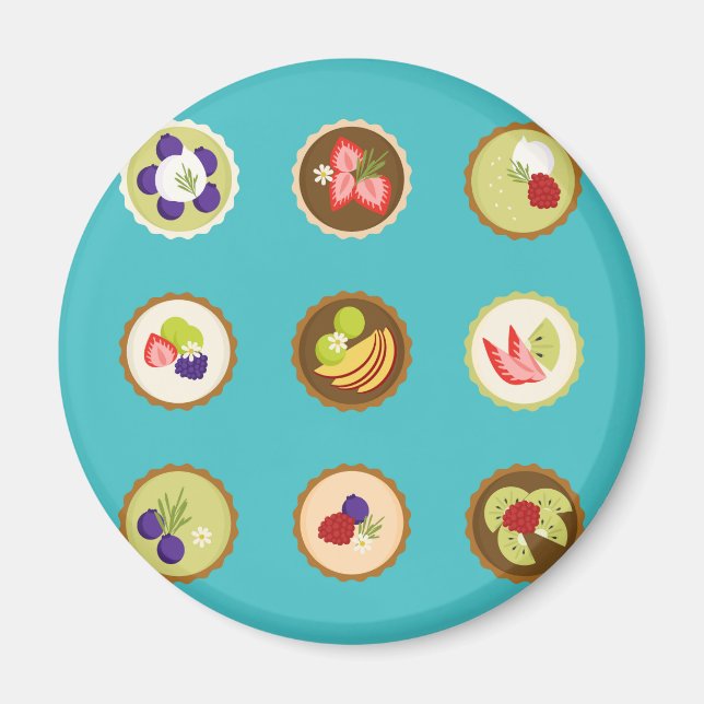 Fruit Tarts Magnet (Framsidan)