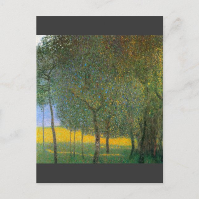 Fruit Träd av Gustav Klimt Vykort (Framsida)
