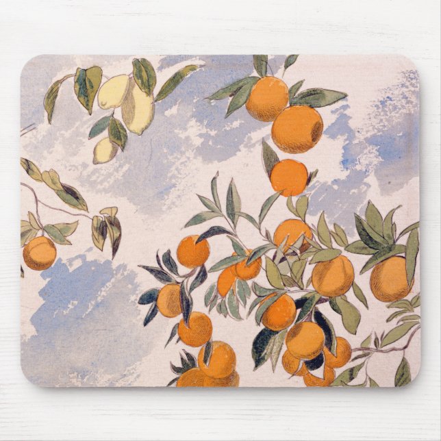 Fruit Träd - Edward Lear Musmatta (Framsidan)