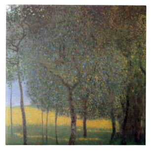 Fruit Träd, Gustav Klimt Kakelplatta