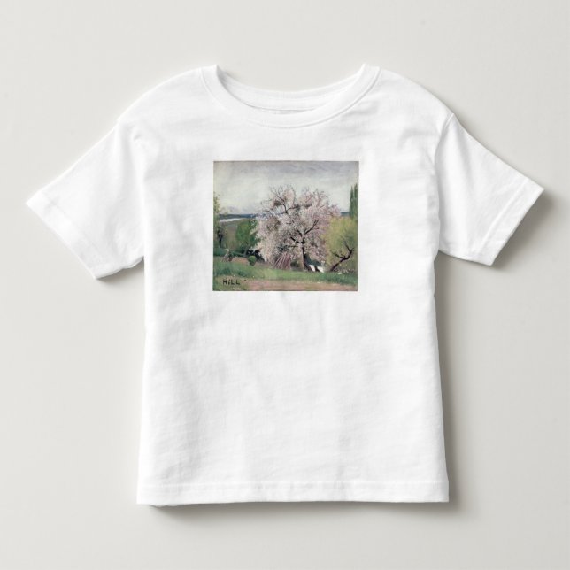 Fruit Träd i Blommar, Bois-le-Roi Tee Shirt (Framsida)