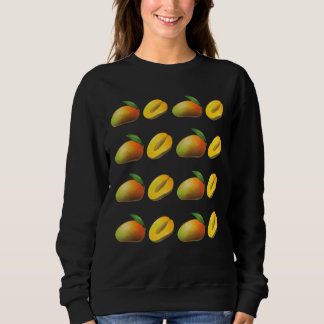 Fruit Vegans Mango Mönster Fruitarian Mango T Shirt