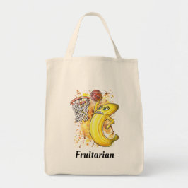 Fruitarian Banana Slam dunk Shot Anpassade Tygkasse