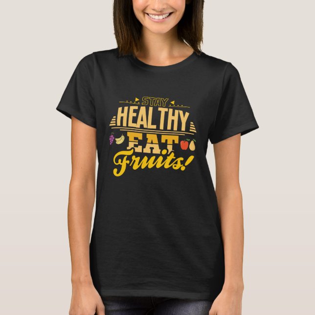 Fruitarianer T Shirt (Framsida)