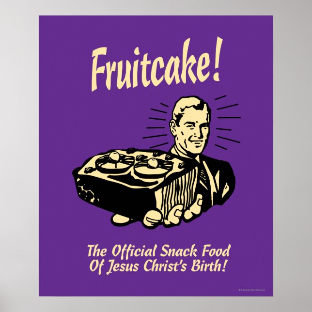 Fruitkaka! Jesus föda Poster (Framsidan)