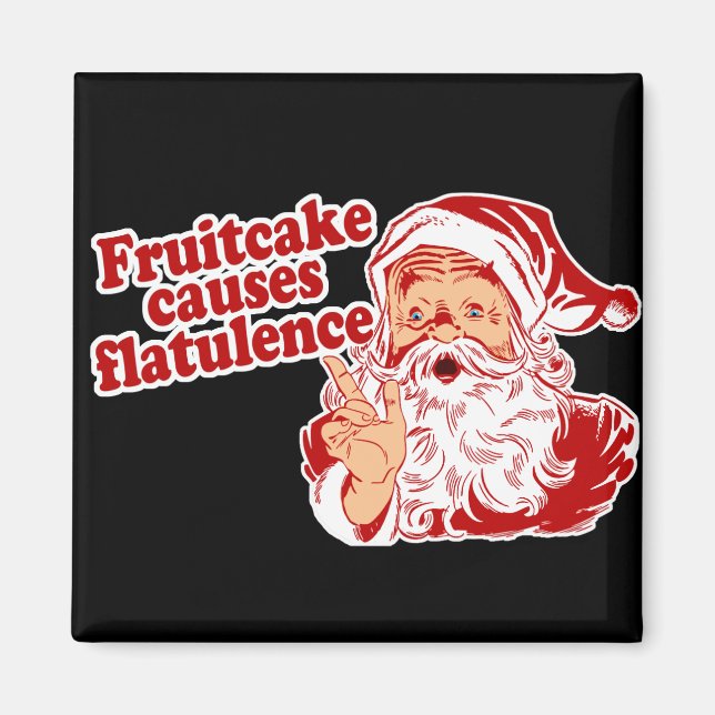 Fruitkaka orsakar latulens magnet (Framsidan)