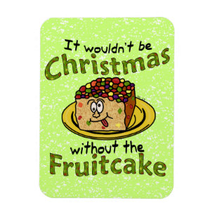 Fruitkaka - Tecknaden Jul Magnet