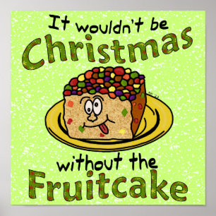 Fruitkaka - Tecknaden Jul Poster