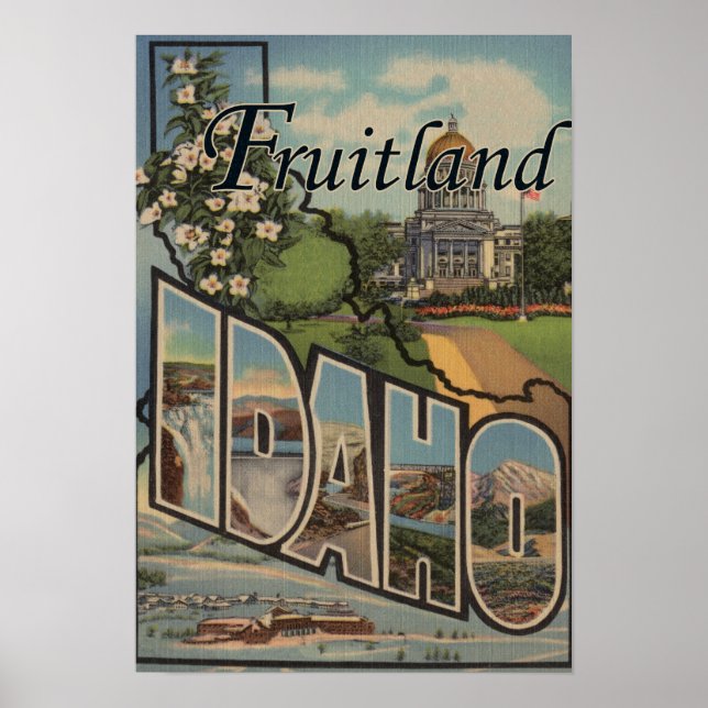 Fruitland, Idaho - Stora Brev-Scenes Poster (Framsidan)