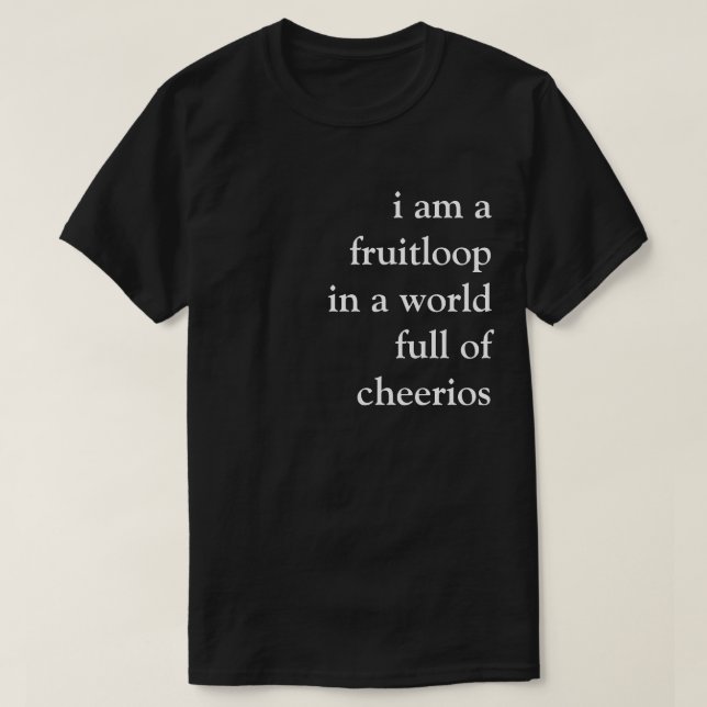 fruitloop t shirt (Design framsida)