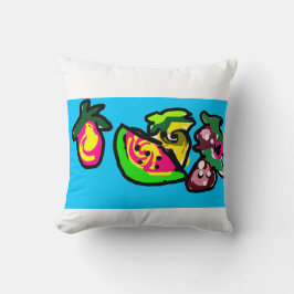 Fruits art fun  kudde