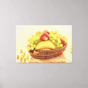 "Fruits Basket" Cute Photo. Köp nu Canvastryck