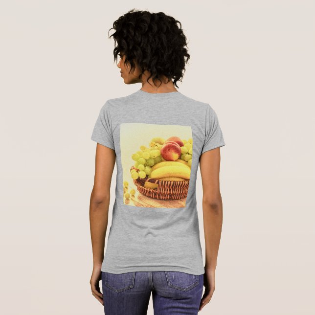 "Fruits Basket" Cute Photo. Köp nu T Shirt (Hel baksida)