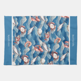 Fruits de Mer Personlig Kökshandduk