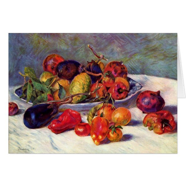 Fruits du Midi Hälsningskort (Framsidan Horizontal)