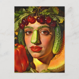 Fruits of Expression – A Surreal Portrait Helg Vykort