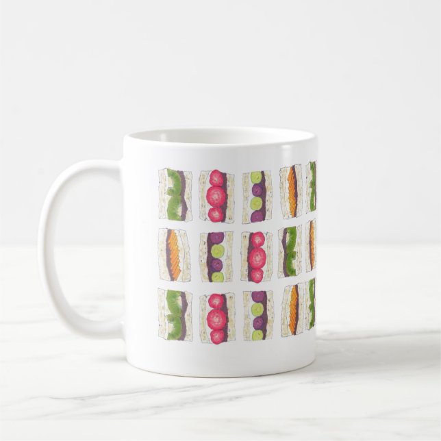 Fruits Sandwiches  Kaffemugg (Vänster)