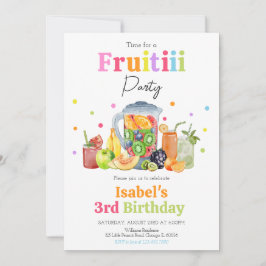 Fruitti Birthday Inbjudningar