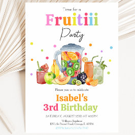 Fruitti Birthday Inbjudningar