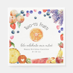 Fruitti Cutie Fruit Birthday Pappersservett
