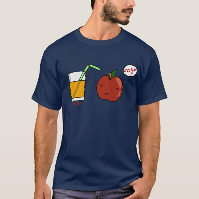 Fruity-Fix © apple juice Tee (Framsida)